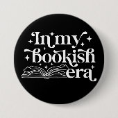 In meiner buchhalterischen Zeit schwarz Button (Vorderseite)