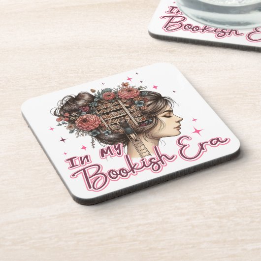 In meiner buchlichen Zeit Getränkeuntersetzer (Linke Seite)