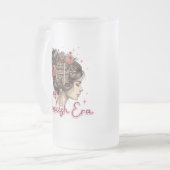 In meiner buchlichen Zeit Mattglas Bierglas (Vorderseite Links)