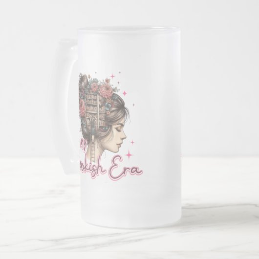 In meiner buchlichen Zeit Mattglas Bierglas (Vorderseite Links)