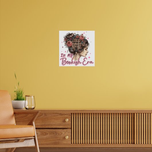 In meiner buchlichen Zeit Poster (Wohnzimmer 2)