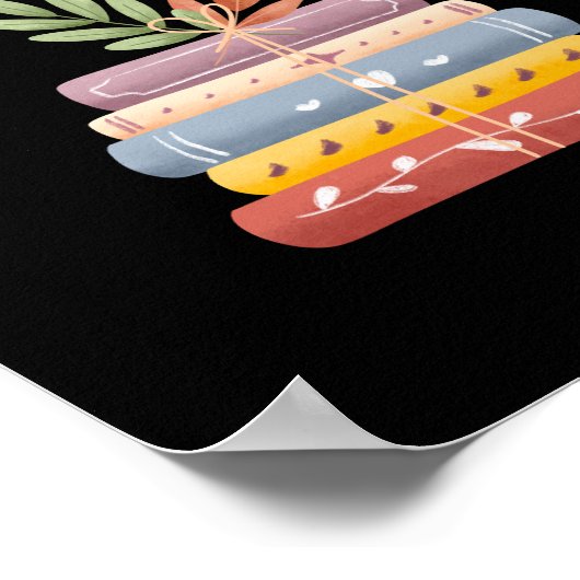 In meiner buchlichen Zeit Poster (Ecke)