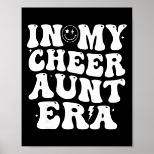 In meiner Cheer-Tante-Ära Trendige Cheerleading-Sp Poster