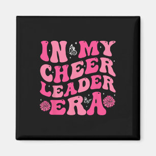 In meiner Cheerleader-Ära Cheer Coach Cheerleading Magnet