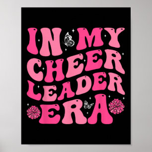 In meiner Cheerleader-Ära Cheer Coach Cheerleading Poster