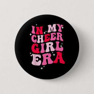 In meiner Cheerleader-Ära Groovy Cheerleader Cheer Button