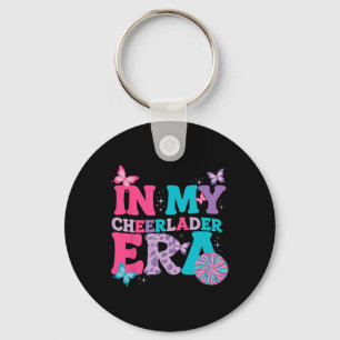 In meiner Cheerleader-Ära Mädchen Cheerleading-Tea Schlüsselanhänger
