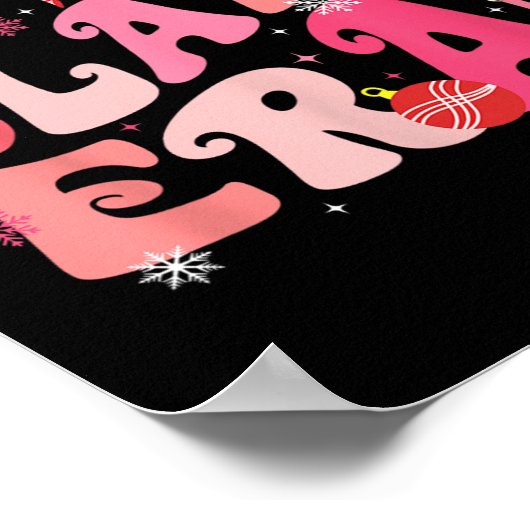 In meiner Clara Era Nutcracker Weihnachten Pajamas Poster (Ecke)