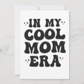 In meiner Coolen Mama Era Groovy Funny Mother Day Einladung (Vorderseite)