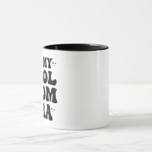 In meiner Coolen Mama Era Groovy Funny Mother Day Tasse (Zentrum)