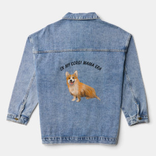 In meiner Corgi-Mama-Ära Jeansjacke