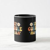 In meiner Cornhole-Mama Tasse (Zentrum)