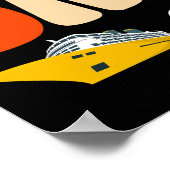 In meiner Cruise-Ära Funny Cruise Lover Poster (Ecke)