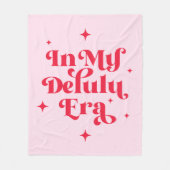 In meiner Delulu-Ära Fleecedecke (Vorderseite)