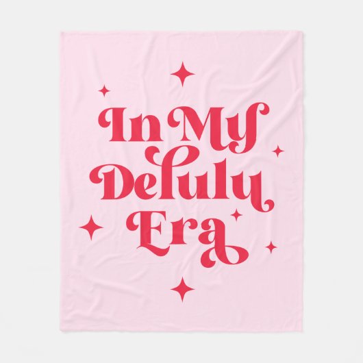 In meiner Delulu-Ära Fleecedecke (Vorderseite)