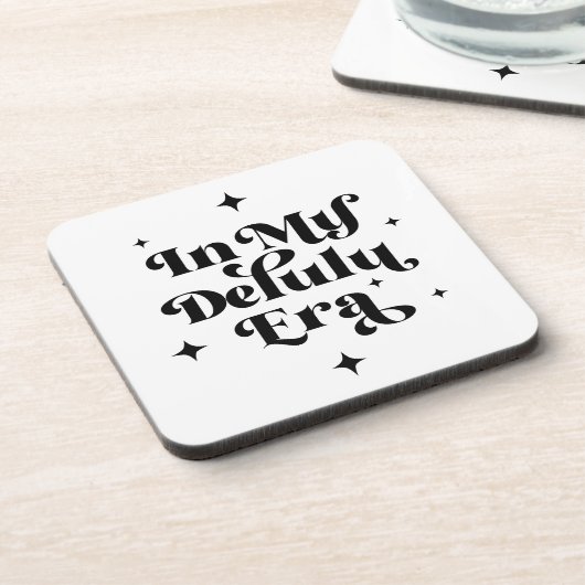 In meiner Delulu-Ära Getränkeuntersetzer (Linke Seite)