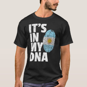 In meiner DNA-argentinischen Fahne stolzen Nationa T-Shirt