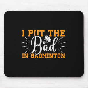 In meiner DNA Badminton Shuttle Racket Badminton P Mousepad