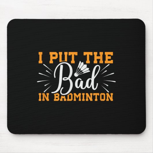In meiner DNA Badminton Shuttle Racket Badminton P Mousepad (Vorne)