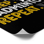 In meiner DNA Badminton Shuttle Racket Badminton P Poster (Ecke)