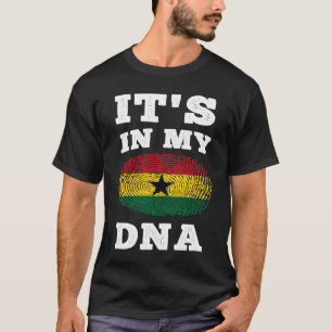 In meiner DNA-Ghana-Flagge Ghanaisch T-Shirt