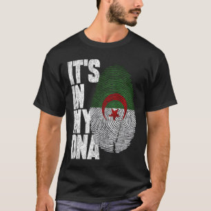 In meiner DNA ist algerisches Shirt stolz Geschenk