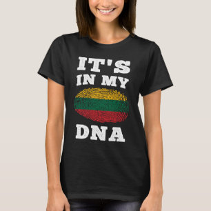 In meiner DNA-Litauen-Flagge litauisch T-Shirt