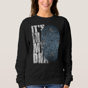 In meiner DNA-Mikronesien-Grafik für Männer-Mikron Sweatshirt
