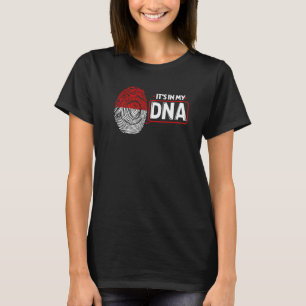 In meiner DNA-Nationalflagge Indonesisches Patriot T-Shirt