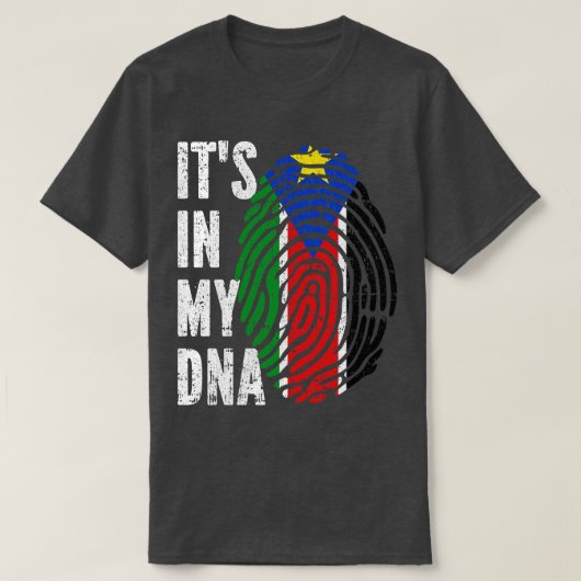 IN MEINER DNA - Südsudan-Fahne Männer Frauen Kinde T-Shirt (Design vorne)