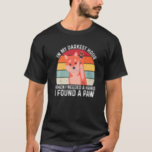 In meiner dunkelsten Stunde, als ich eine Hand bra T-Shirt