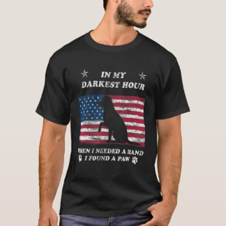 In meiner dunkelsten Stunde, als ich eine Hand bra T-Shirt