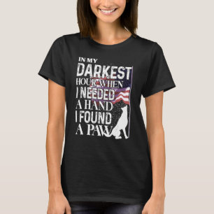 In meiner dunkelsten Stunde, als ich eine Hand bra T-Shirt