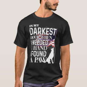 In meiner dunkelsten Stunde, als ich eine Hand bra T-Shirt