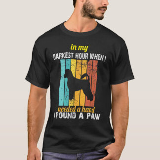 In meiner dunkelsten Stunde, als ich eine Hand bra T-Shirt