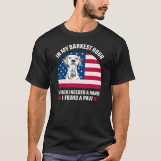 In meiner dunkelsten Stunde, als ich eine Hand bra T-Shirt