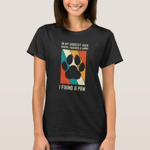 In meiner dunkelsten Stunde, als ich eine Hand bra T-Shirt