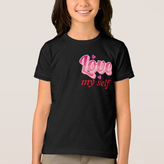 In meiner eigenen Embrace: Der Power der Selbstakz Tri-Blend Shirt (Vorderseite)