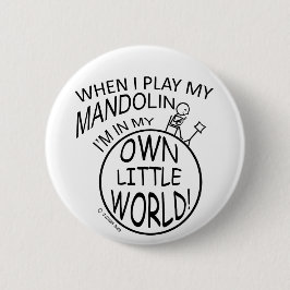 In meiner eigenen kleinen Welt Mandolin Button