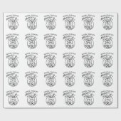 In meiner eigenen kleinen Welt Melodeon Geschenkpapier (Flach)