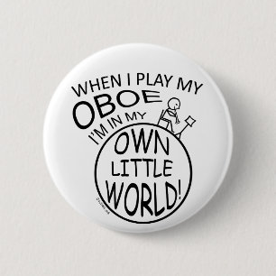 In meiner eigenen kleinen Welt Oboe Button