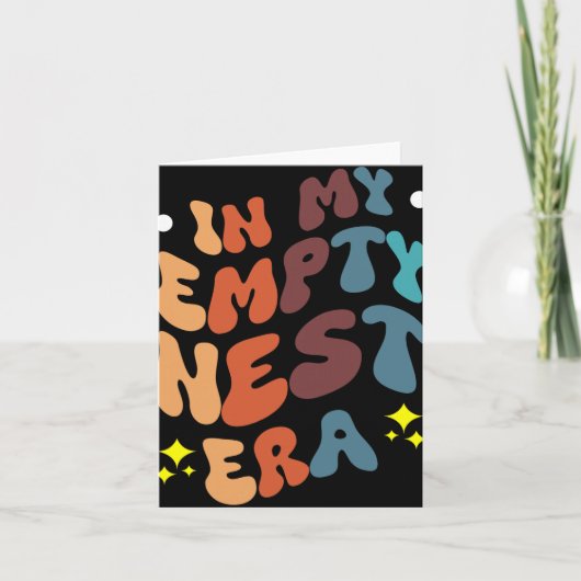 In meiner Empty-Nest-Phase  Karte (Vorderseite)