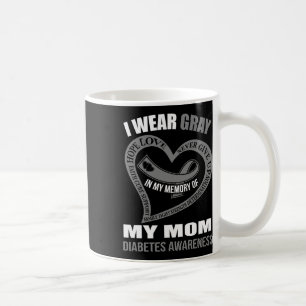 In meiner Erinnerung an meine Mama Diabetes-Bewuss Kaffeetasse