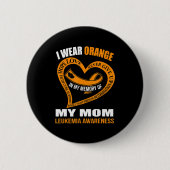 In meiner Erinnerung an meine Mutter LEUKEMIA AWAR Button (Vorderseite)