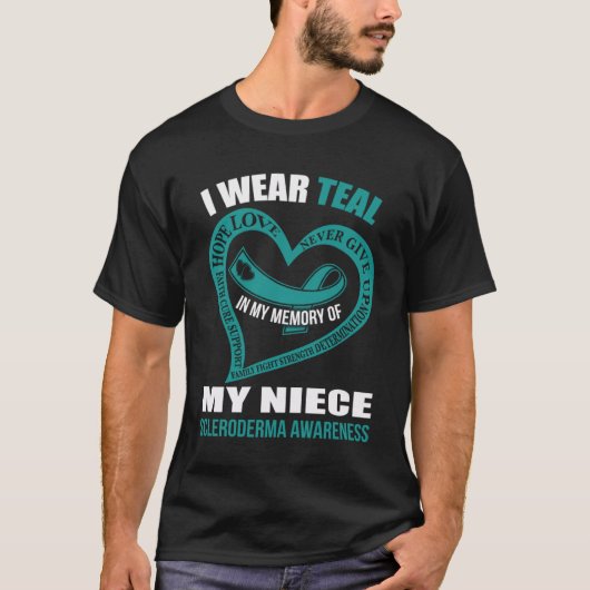 In meiner Erinnerung an meine Nichte SCLERODERMA A T-Shirt (Vorderseite)