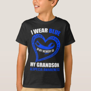 In meiner Erinnerung an meinen Enkel ALOPECIA AWAR T-Shirt