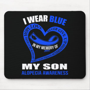 In meiner Erinnerung an meinen Sohn ALOPECIA AWARE Mousepad