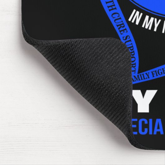 In meiner Erinnerung an meinen Vater ALOPECIA AWAR Mousepad (Ecke)