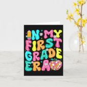 In meiner ersten Klasse ging der Lehrer zurück zur Karte (Gelbe Blume)