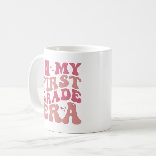 In meiner ersten Klasse Kaffeetasse (Vorderseite Links)